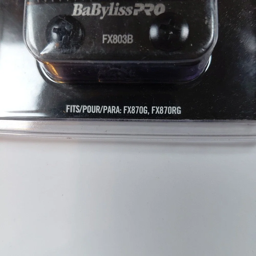 BaBylissPRO Black Graphite Replacement Taper Clipper Blade FX803B NEW